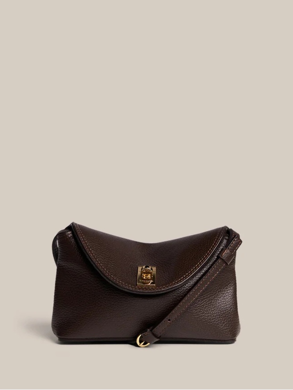 Vestirsi Dark Brown Leather Crossbody Bag - Picture 2 of 8